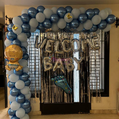 Welcome Baby Arch Decoration