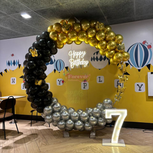 Golden & Black Ring Setup