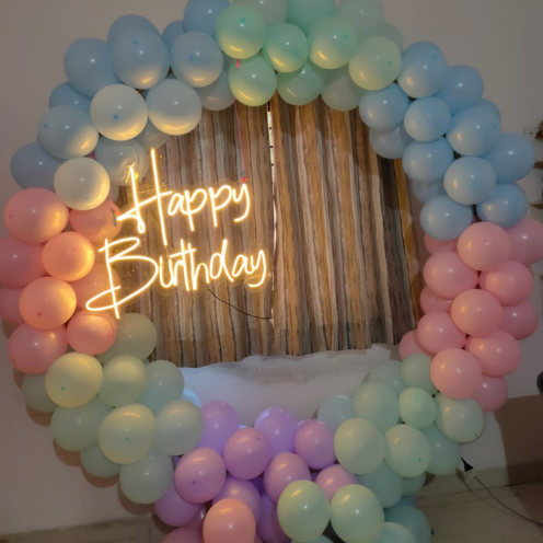 Birthday Balloon Decoration