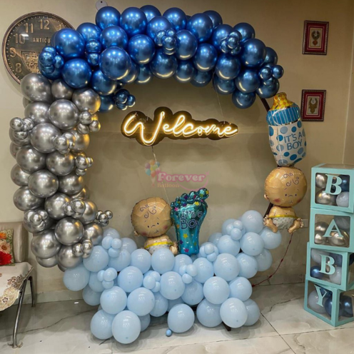 Welcome Baby Surprise Decor