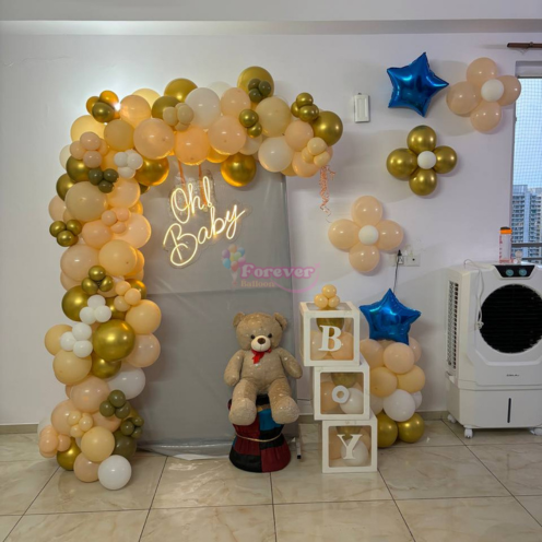 Welcome Baby Decoration for Boy